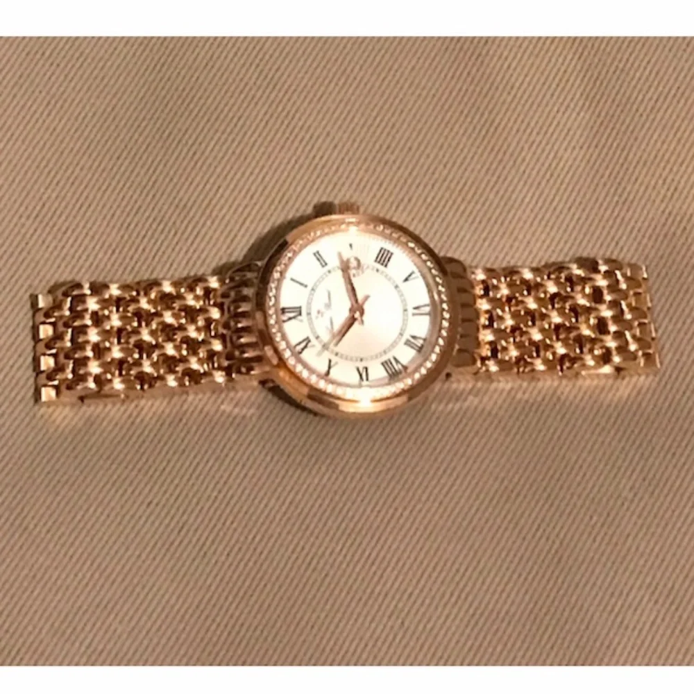 Lucien Piccard Women's Watch Fantasio Quartz Crystal Accented Bracelet Watch